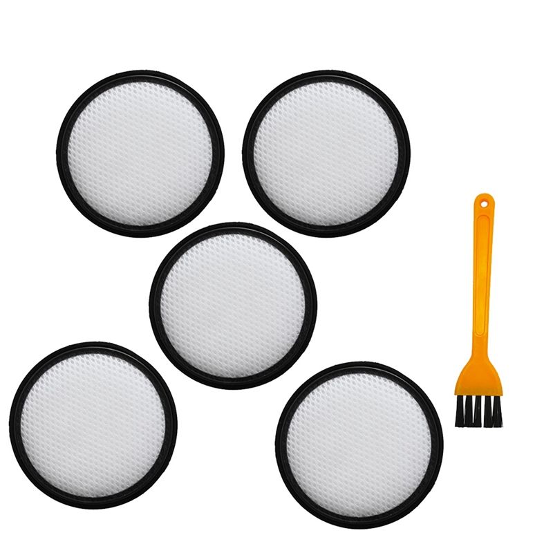 5 Pieces Filters Cleaning Replacement Hepa Filter(with Cleaning Brush)Suit for Proscenic P8 Vacuum Cleaner Parts