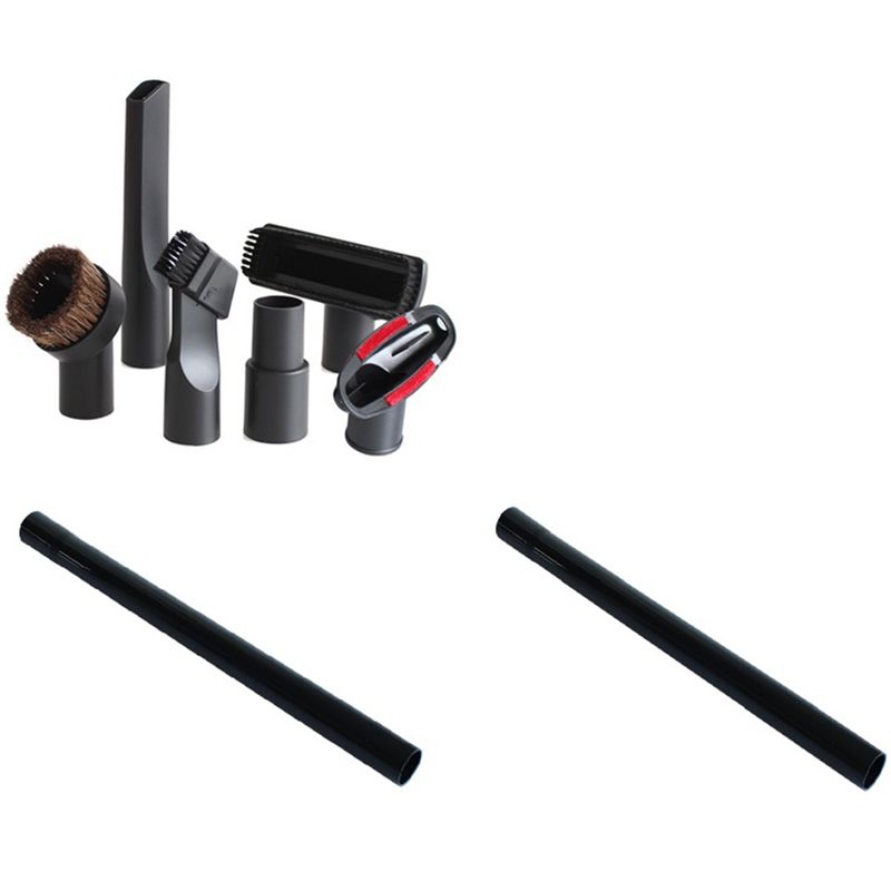 JAERBEE Vacuum Attachments Set Vacuum Accessories Cleaning Kit Hardwood Floor Brush Vacuum Extension Wand