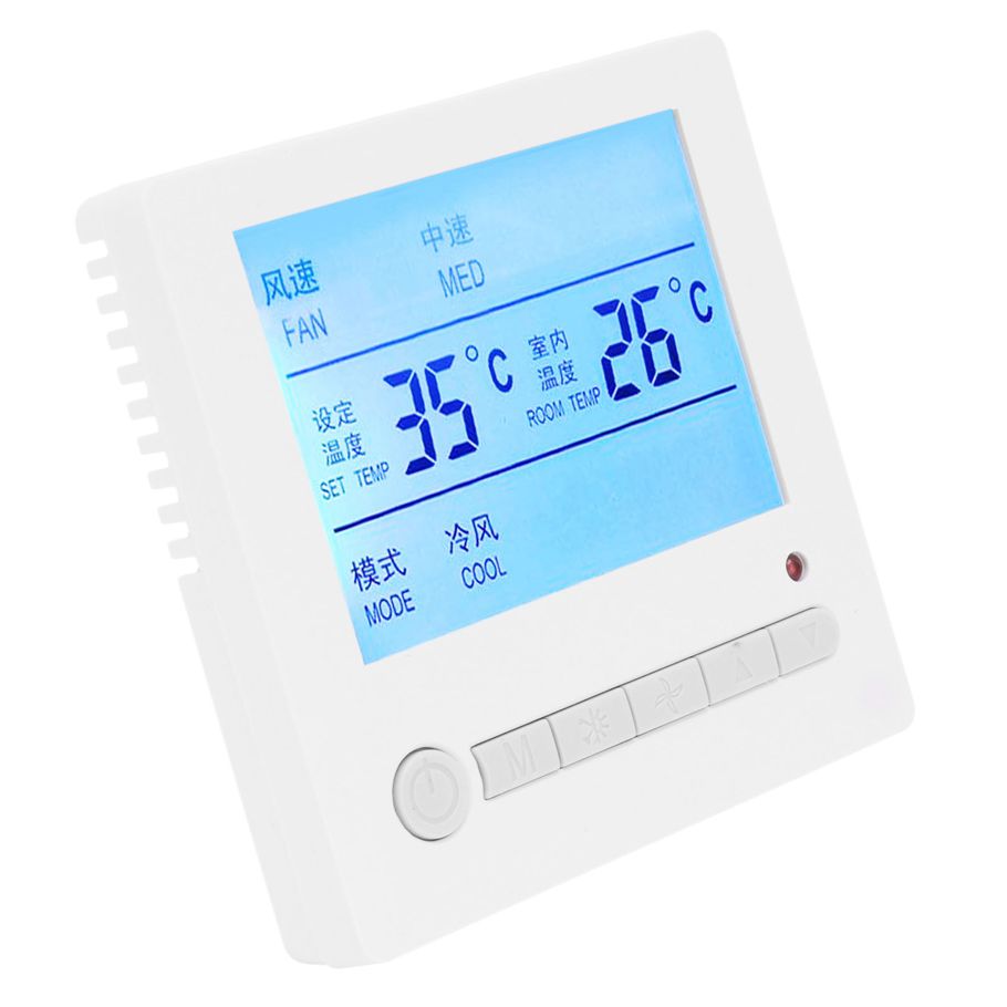 Fan Coil Thermostat NTC Thermistor Temperature Sensor Controller