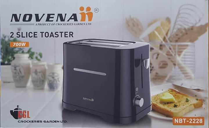 Nonena 2 Slice Bread toaster NBT-2228