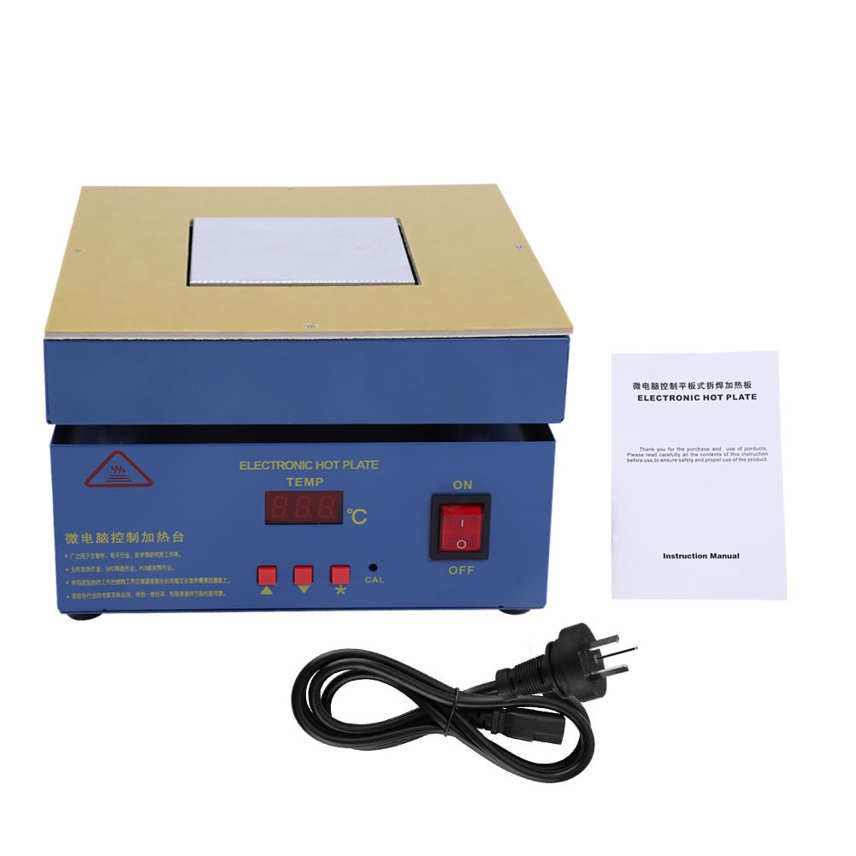 110/220V 800W LED Microcomputer Electric Hot Heating Plate Preheating Station