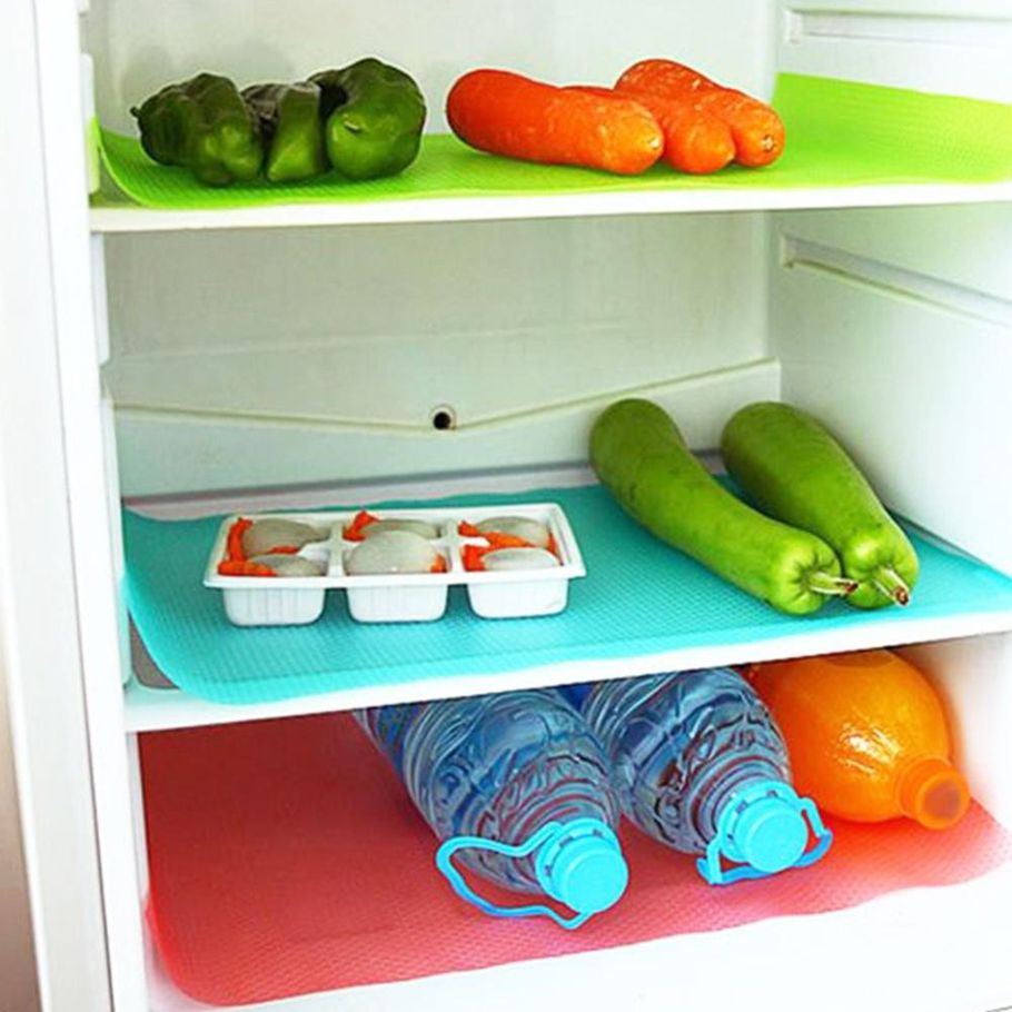 Refrigerator Pad Antibacterial Antifouling Mildew Moisture Absorption Mats Fridge-1pcs