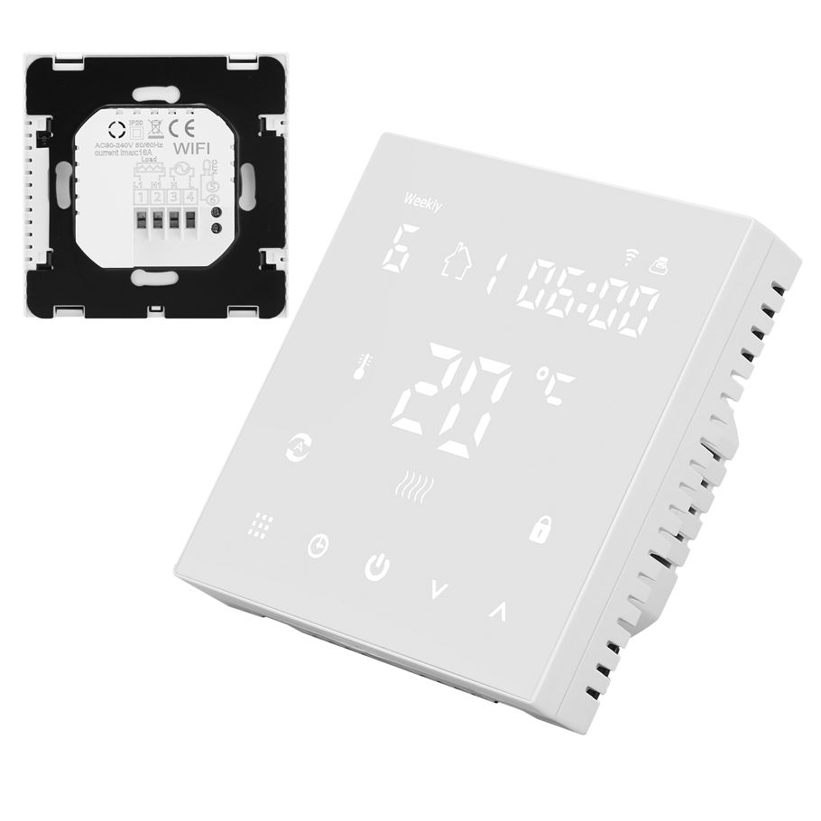 Smart Temperature Controller Digital Thermostat Lcd Screen Display For Electric