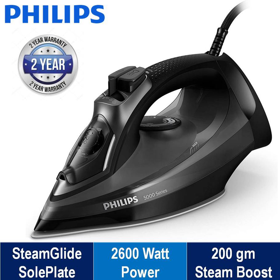 Philips DST5040/80 SteamGlide Plus SolePlate Series-5000 Steam Iron