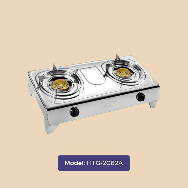 Gas Stove - Stainless Steel - HTG - 2062A