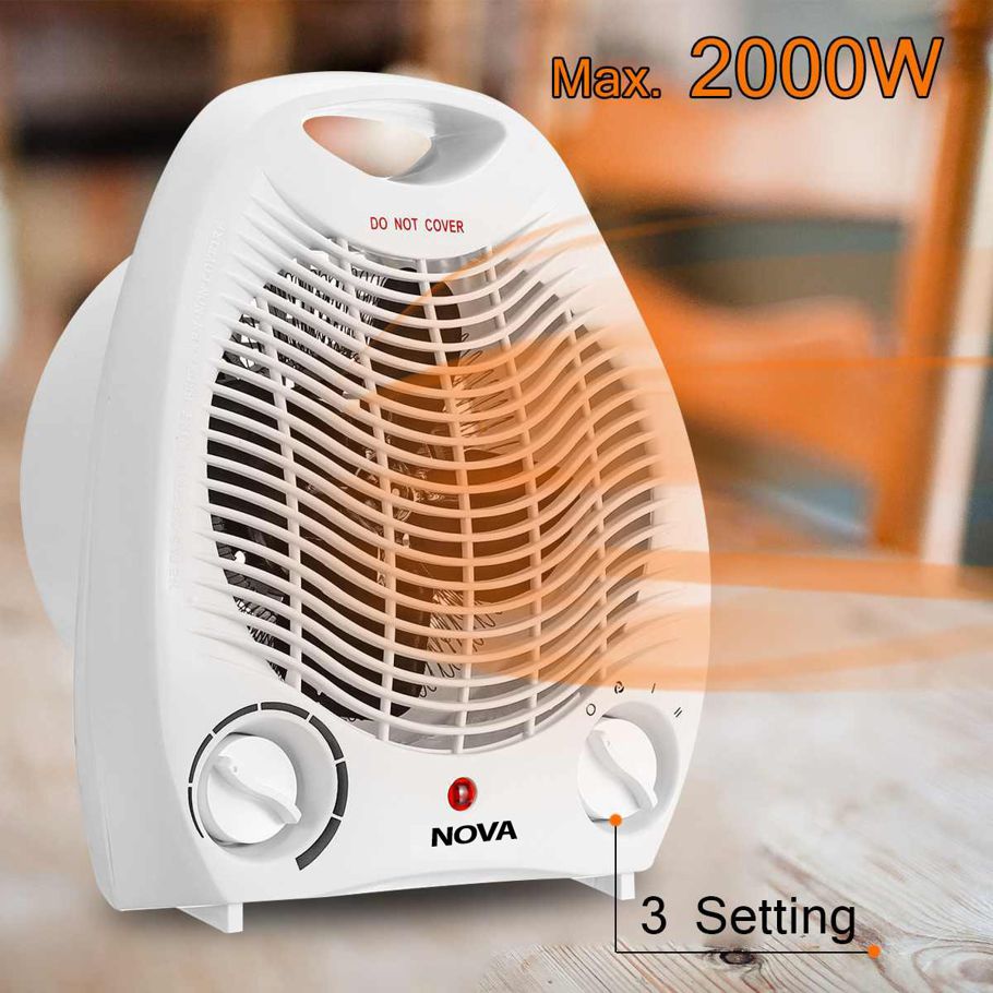 2000W Electric Fan Room Heater 220V Portable Electric Space Heater Mini 3 Heating Settings Air Heating Space Winter Warmer Fan