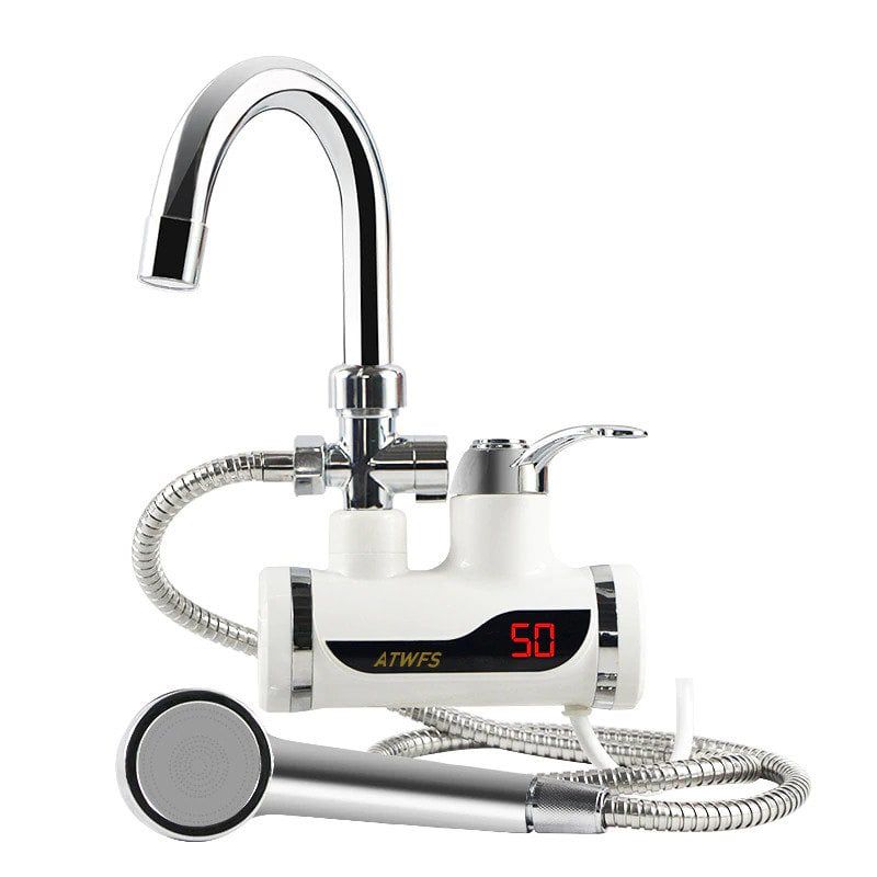 Instant Hot Electric heating Water Faucet Hot Water Tap with Shower