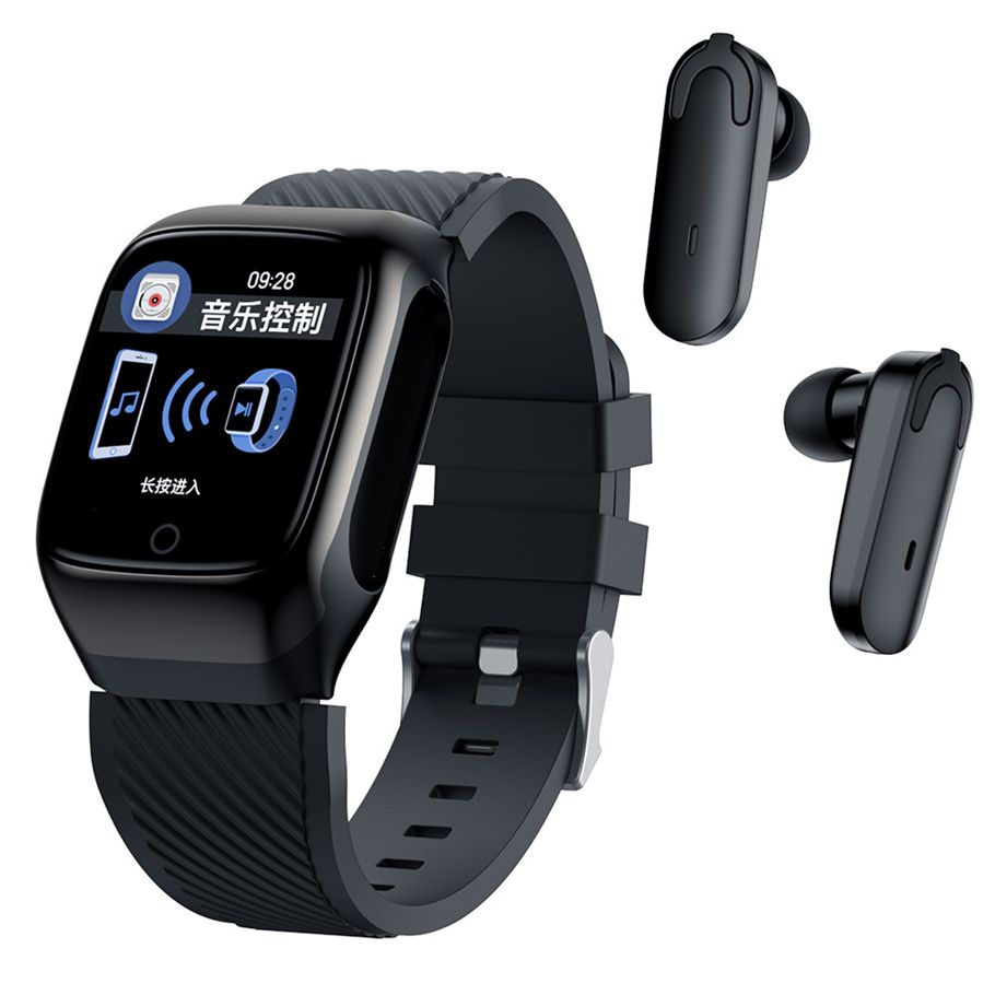 ASLING Smart bracelet with bluetooth headphone 5.0 2-in-1 smart Bracelet