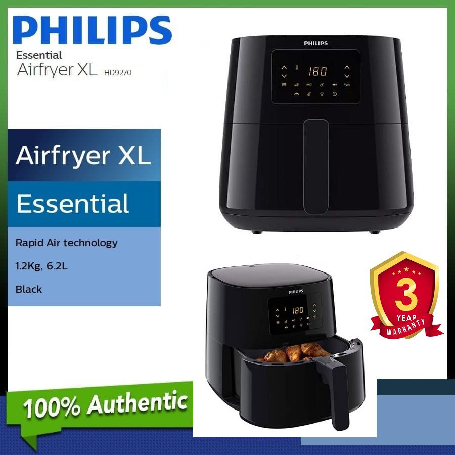 Philips Air Fryer XL Size Digital, HD9270
