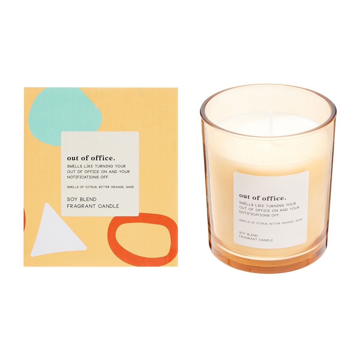 Out Of Office Soy Blend Fragrant Candle