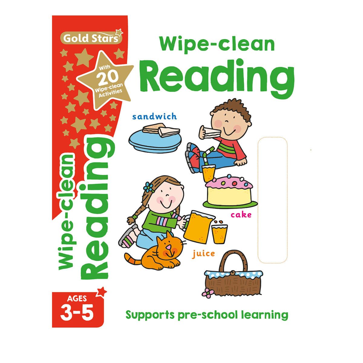 Gold Stars: Wipe Clean Reading - Activity Book