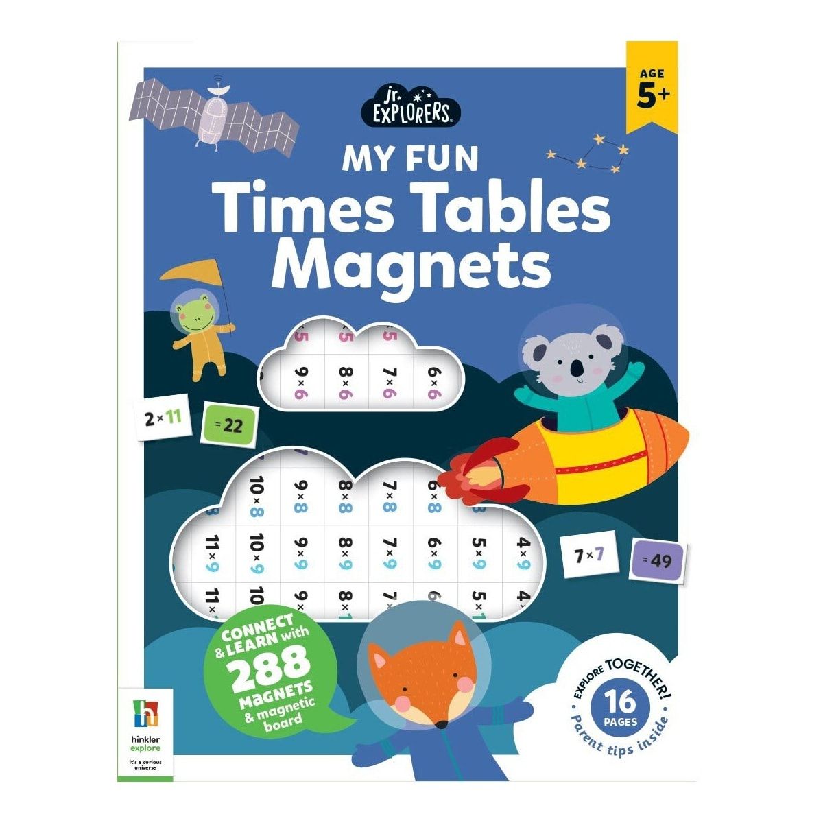 Jr. Explorers My Fun Times Tables Magnets - Book