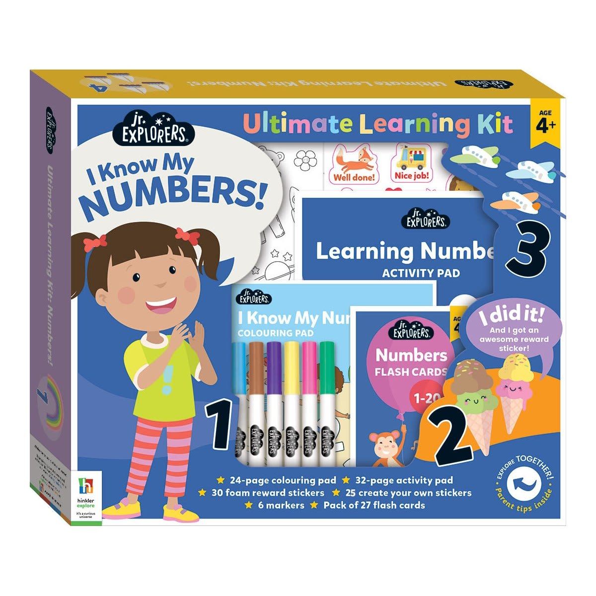 Jr. Explorers I Know My Numbers! Ultimate Learning Kit