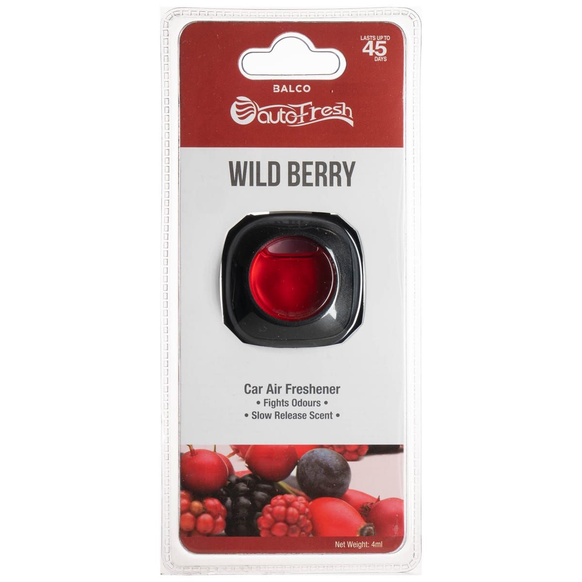 AutoFresh Car Air Freshener - Wildberry, 5.5ml