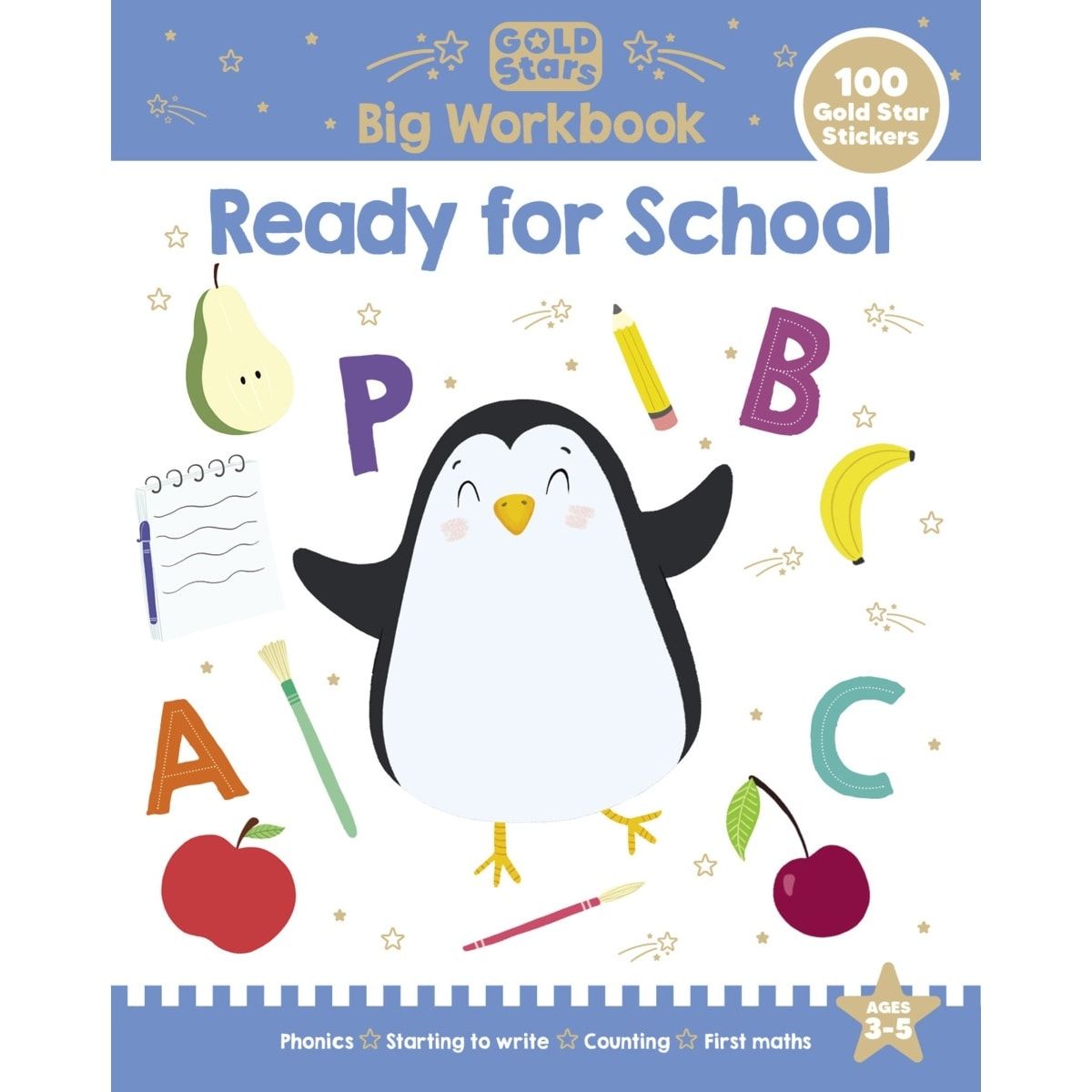Gold Stars Big Workbook: Ready for School - Book