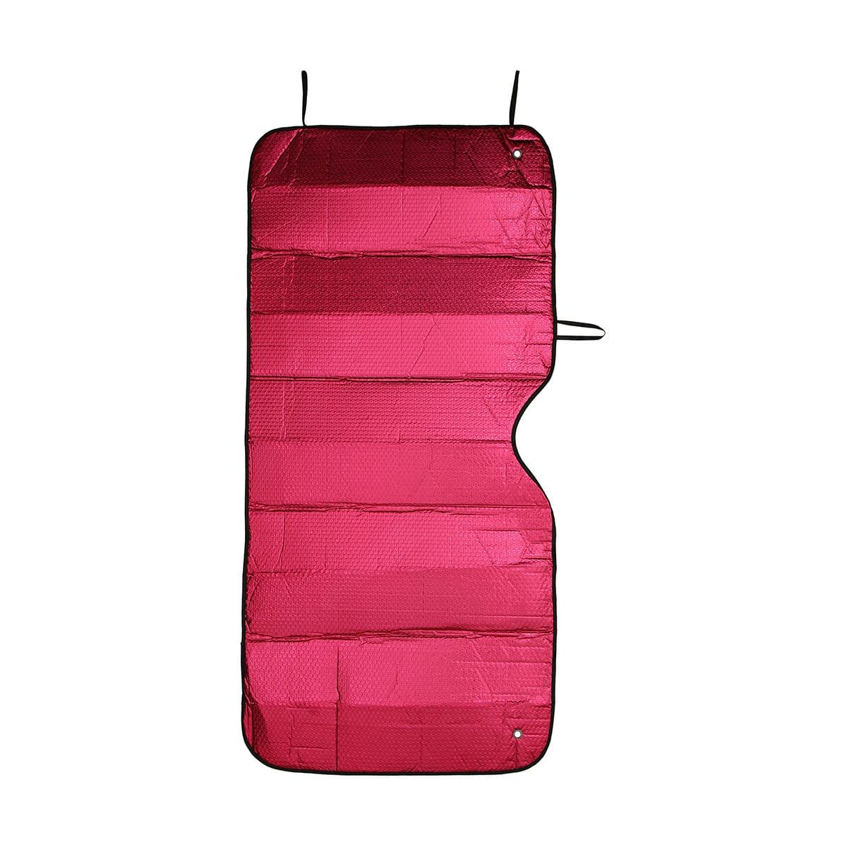 Front Accordion Sunshade - Metallic Pink