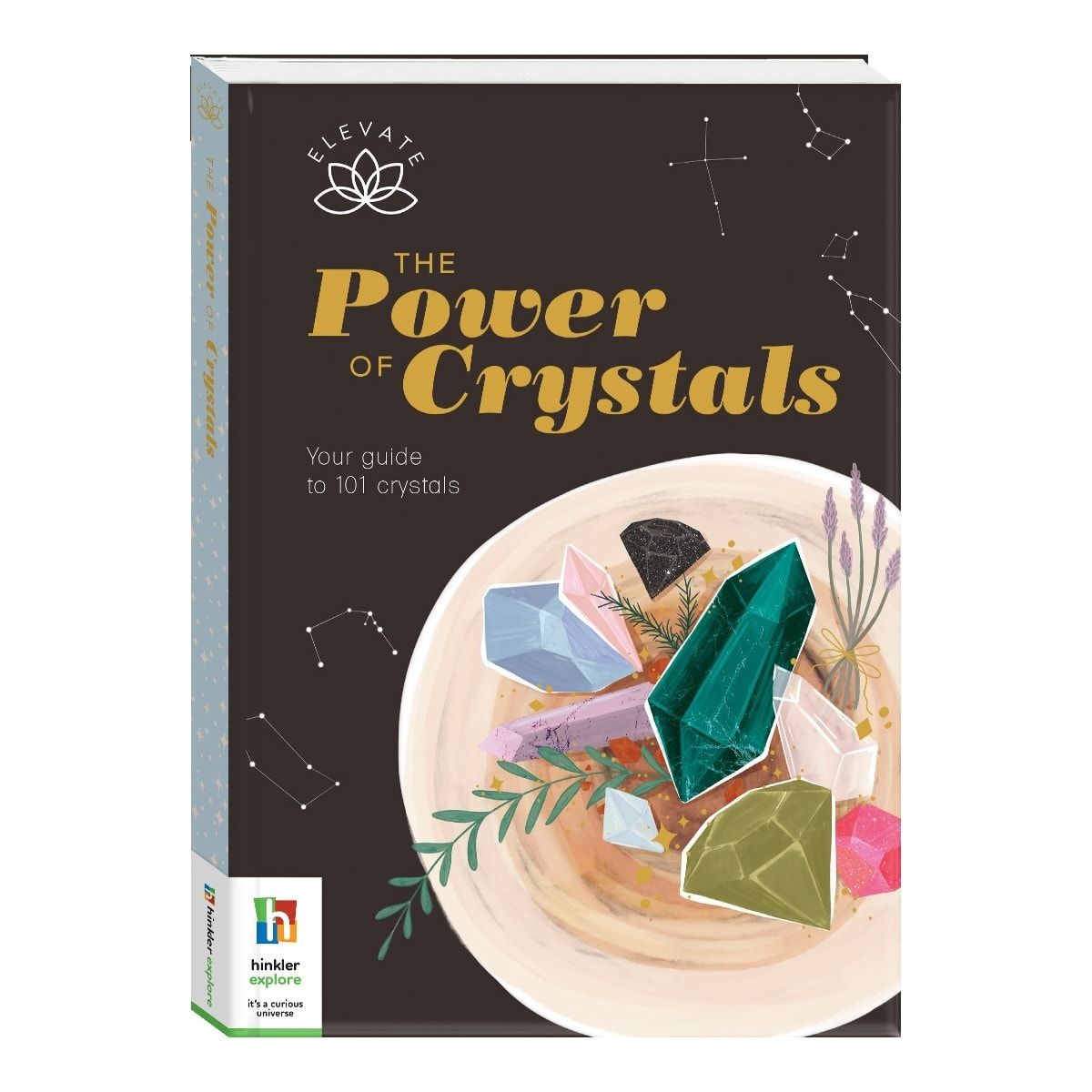 Elevate The Power of Crystals by Fiona Toy - Book