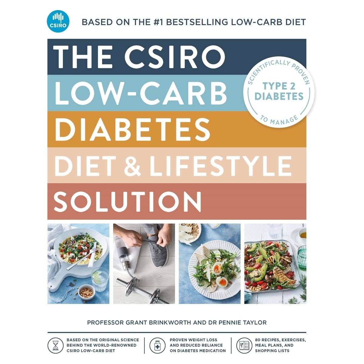 The CSIRO Low-Carb Diabetes Diet & Lifestyle Solution by Grant Brinkworth, Pennie Taylor - Book