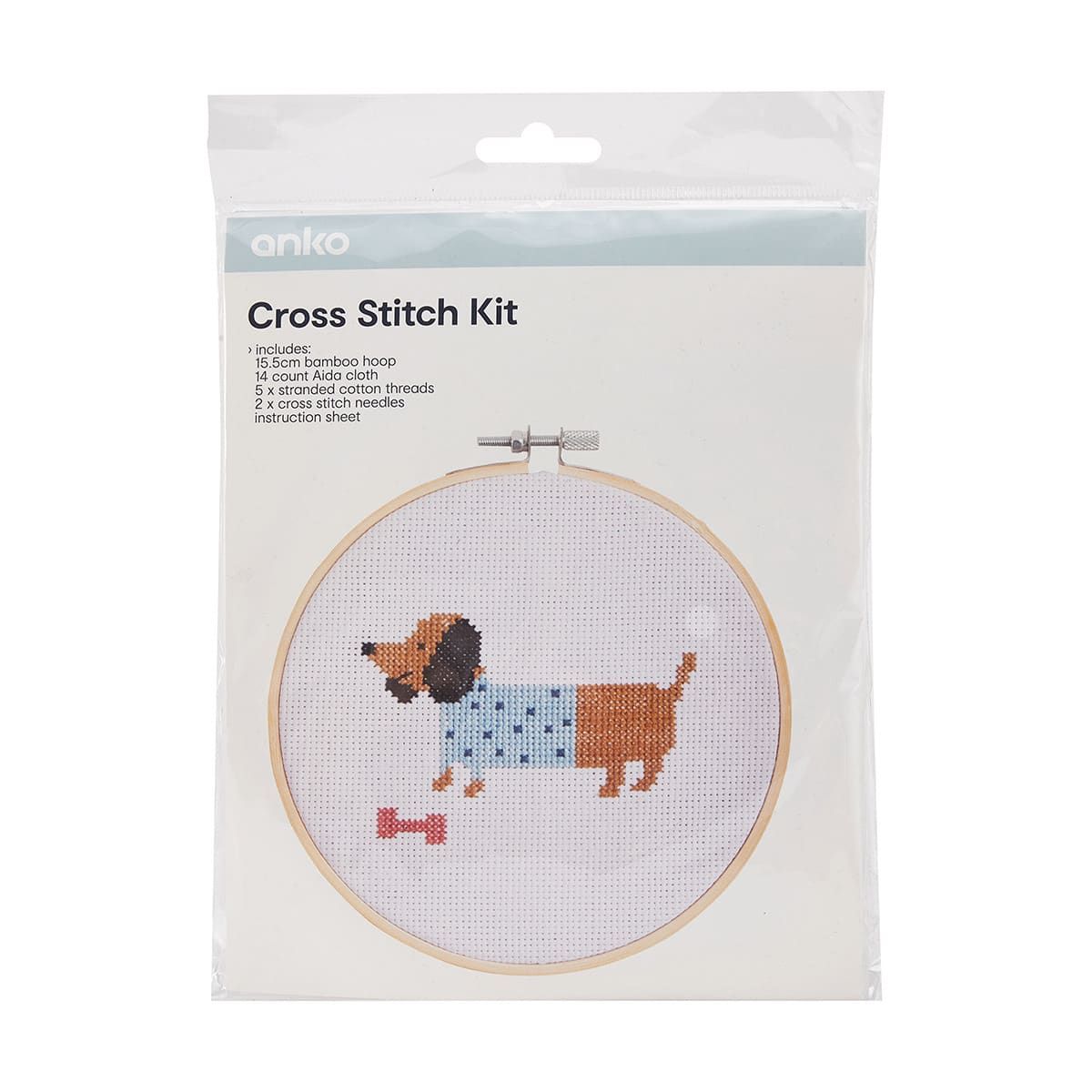 Cross Stitch Kit - Sausage Dog