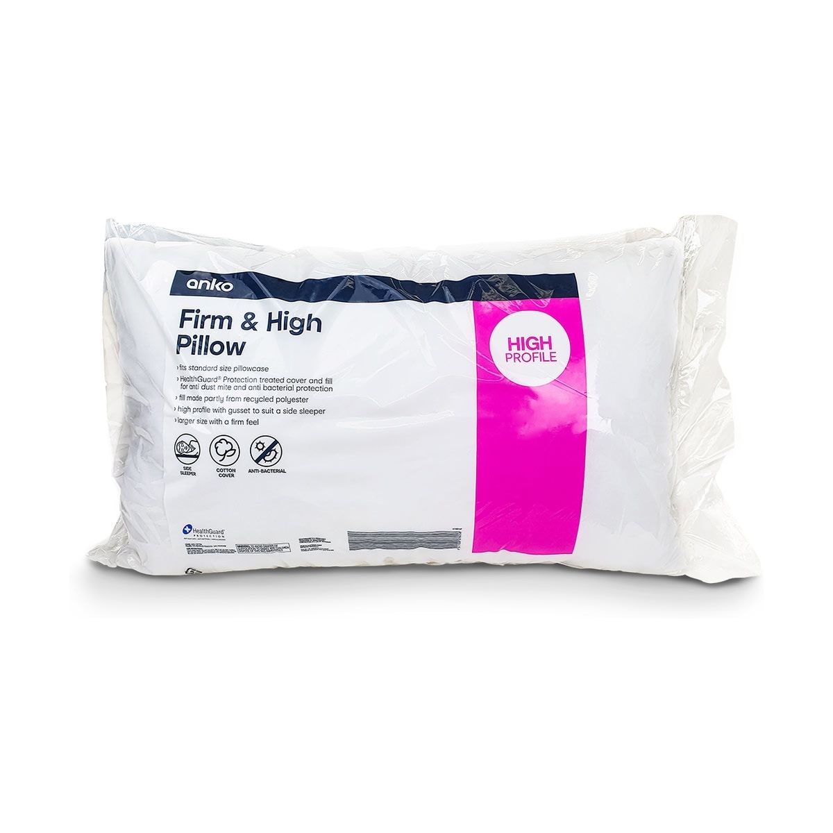 Firm & High Pillow - High Profile