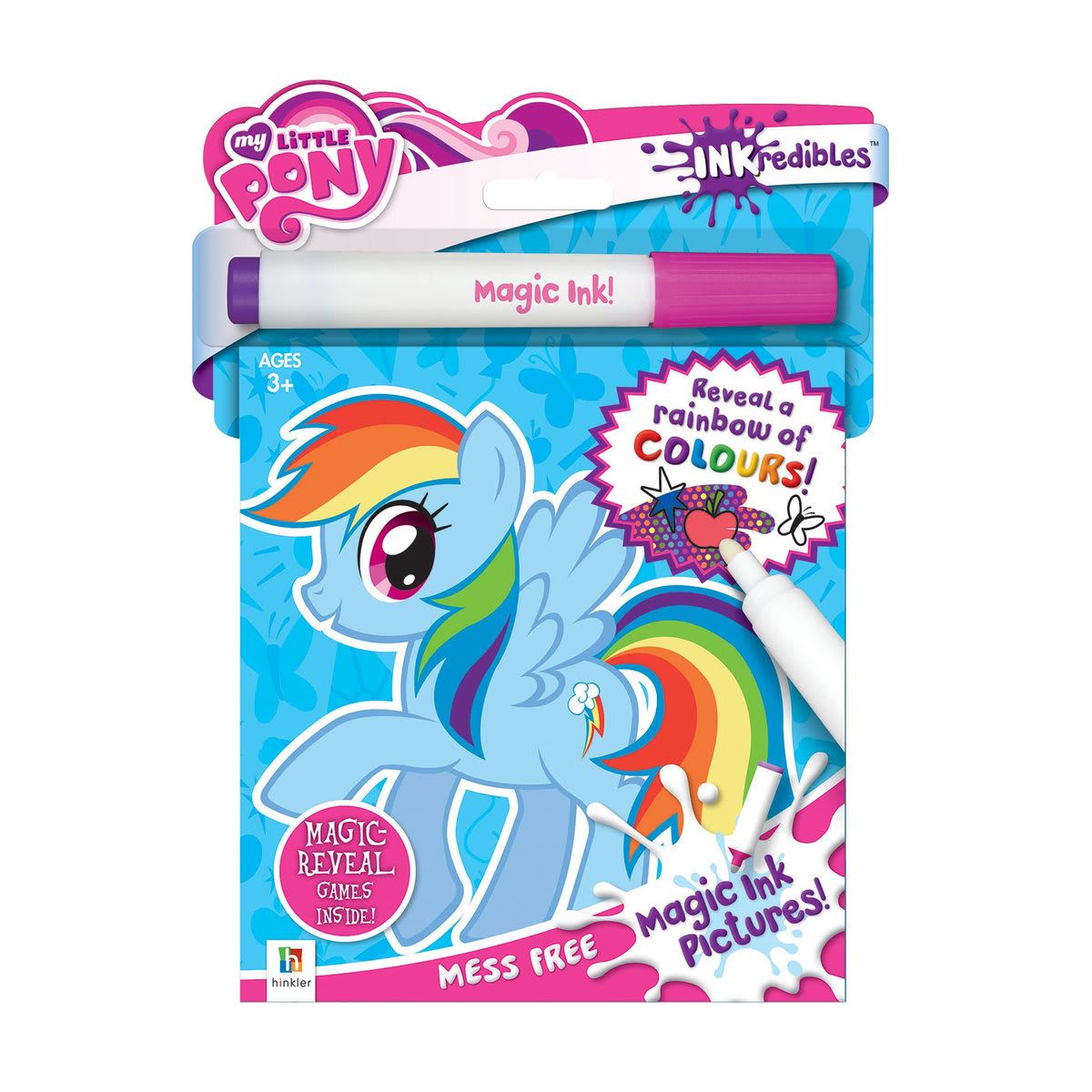 Inkredibles My Little Pony Magic Ink Pictures Activity Book