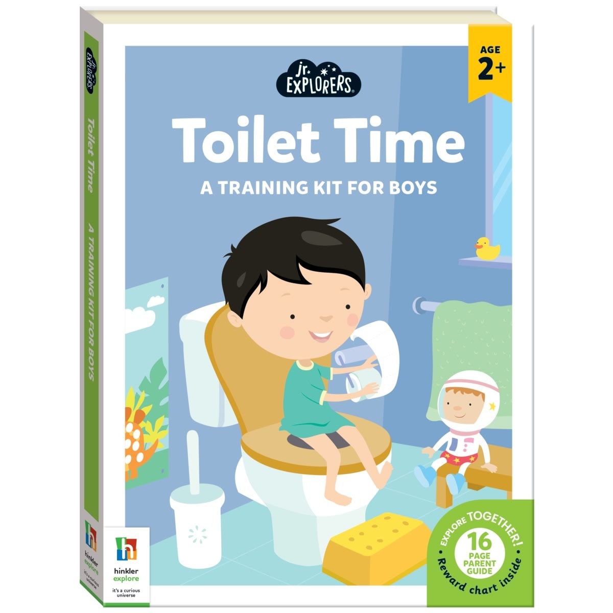 Jr. Explorers Toilet Time: A Training Kit for Boys - Book