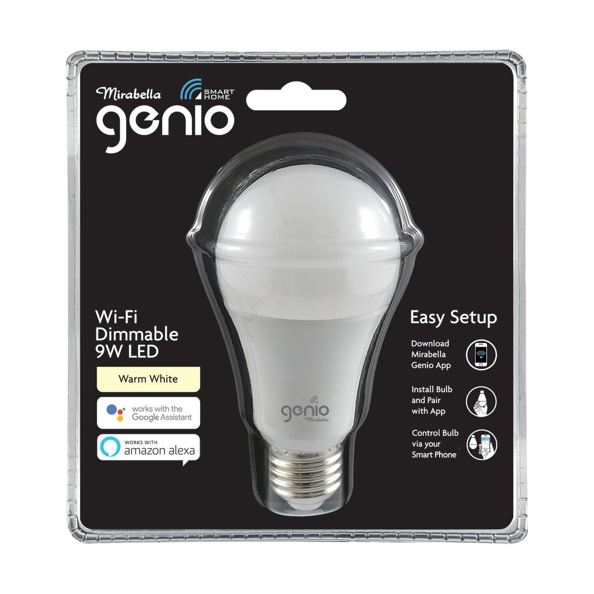 Mirabella Genio Wi-Fi E27 WW Dim Bulb