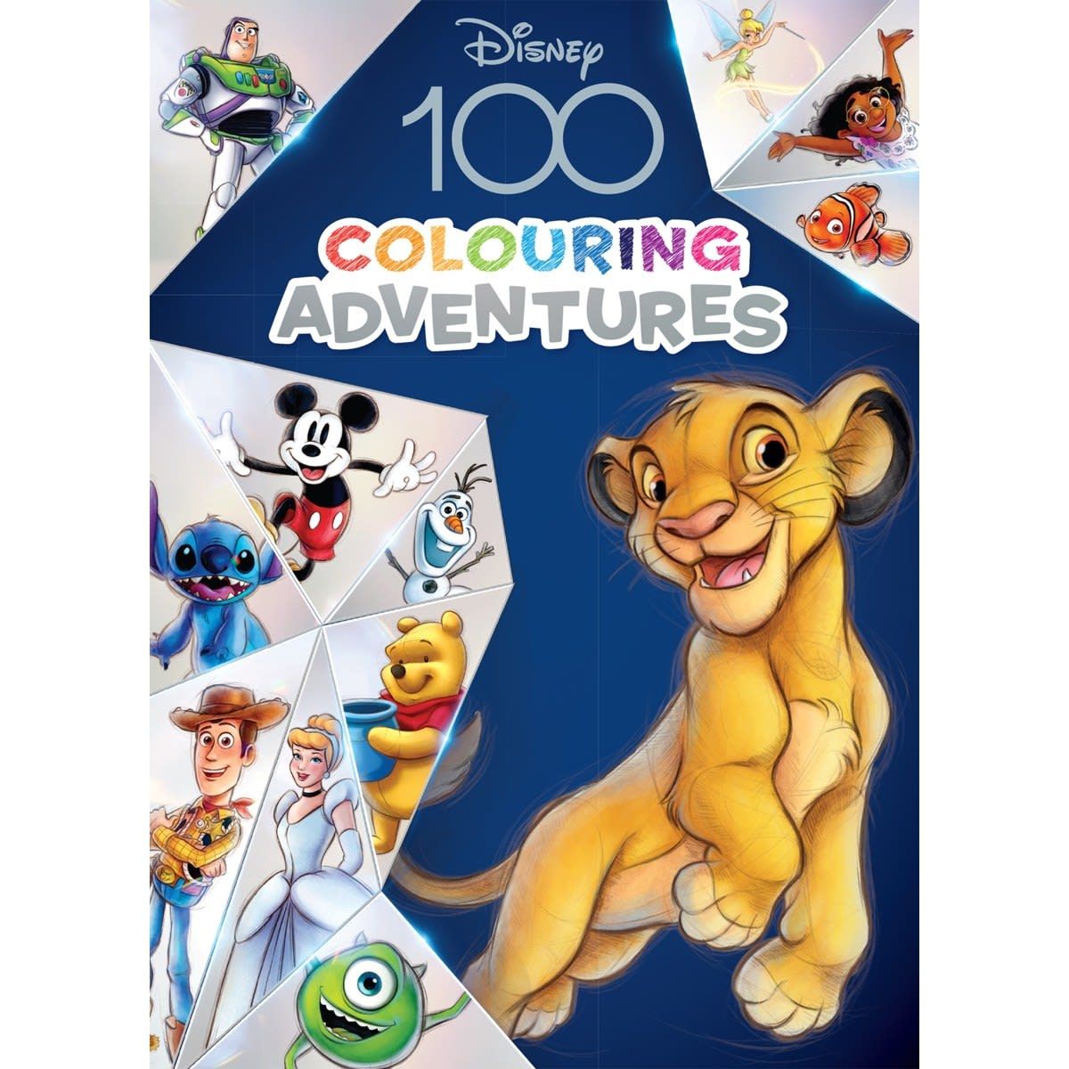 Disney 100: Colouring Adventures - Book