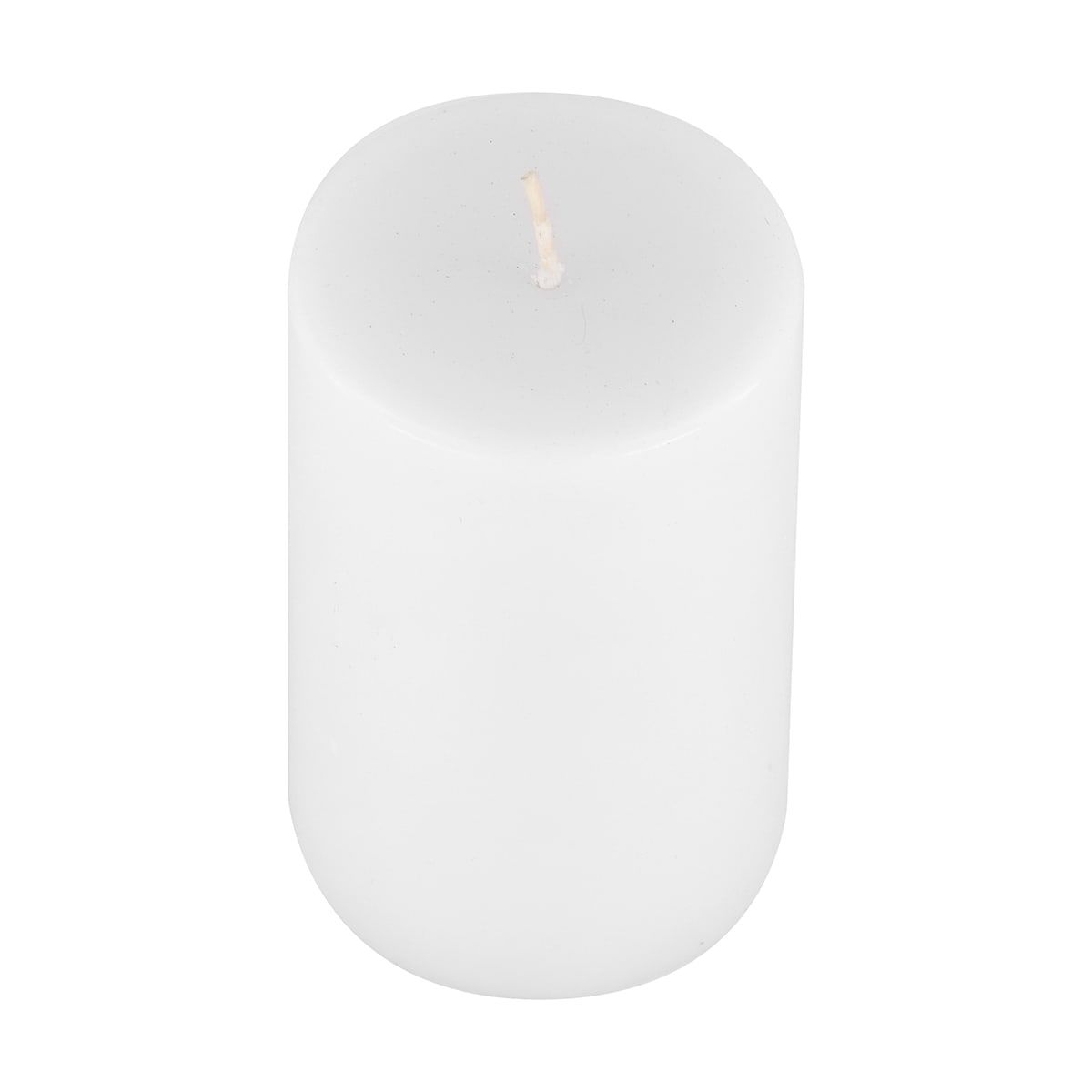 Unscented Pillar Candle 10cm