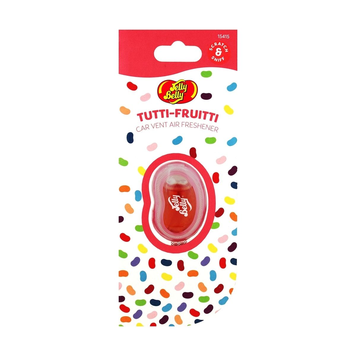 Jelly Belly Car Vent Air Freshener - Tutti-Fruitti