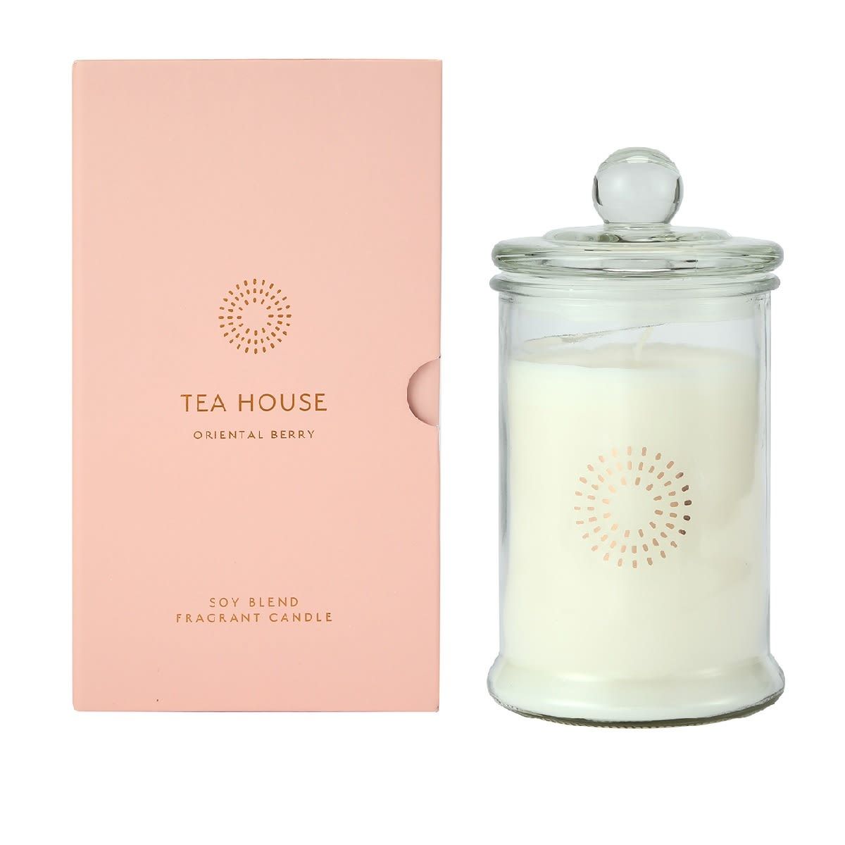 Tea House Oriental Berry Soy Blend Fragrant Candle