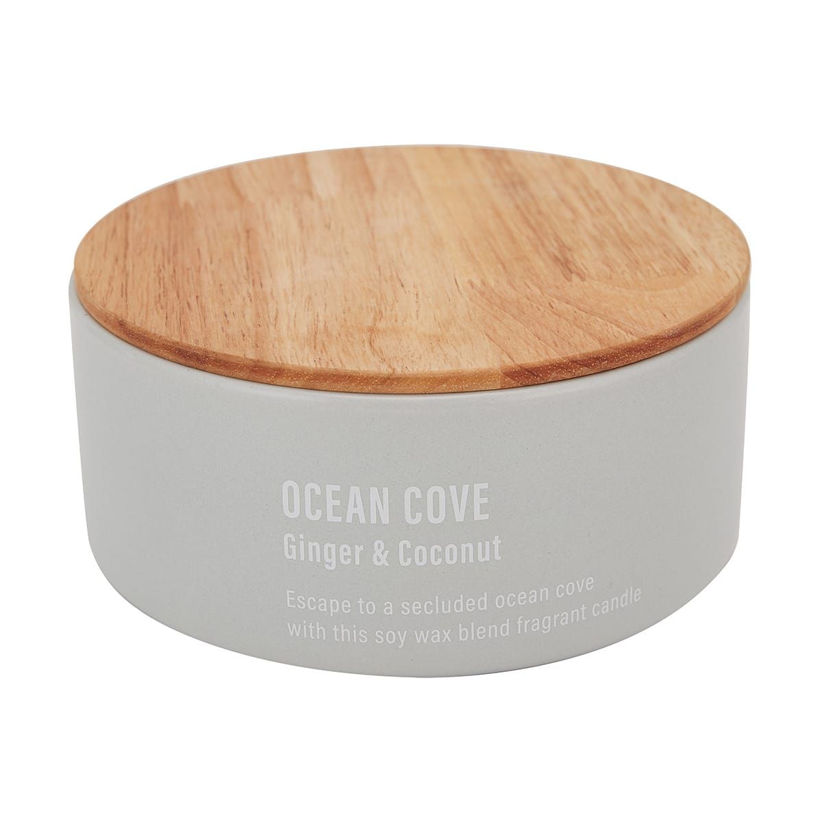 Ocean Cove Fragrant Candle - Large
