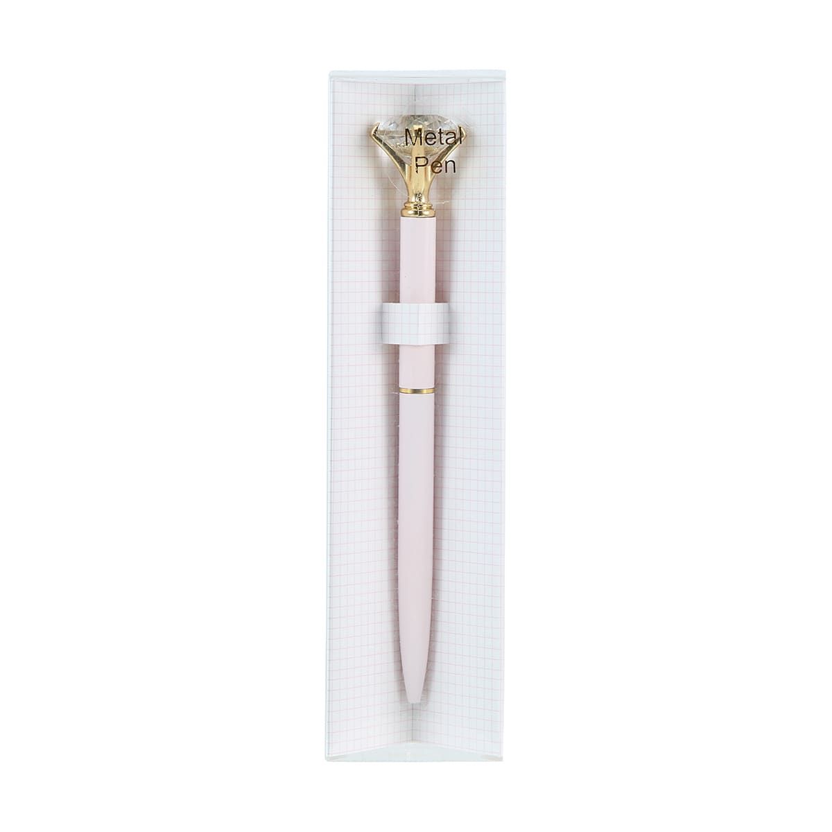 Metal Pen Diamond - Pink