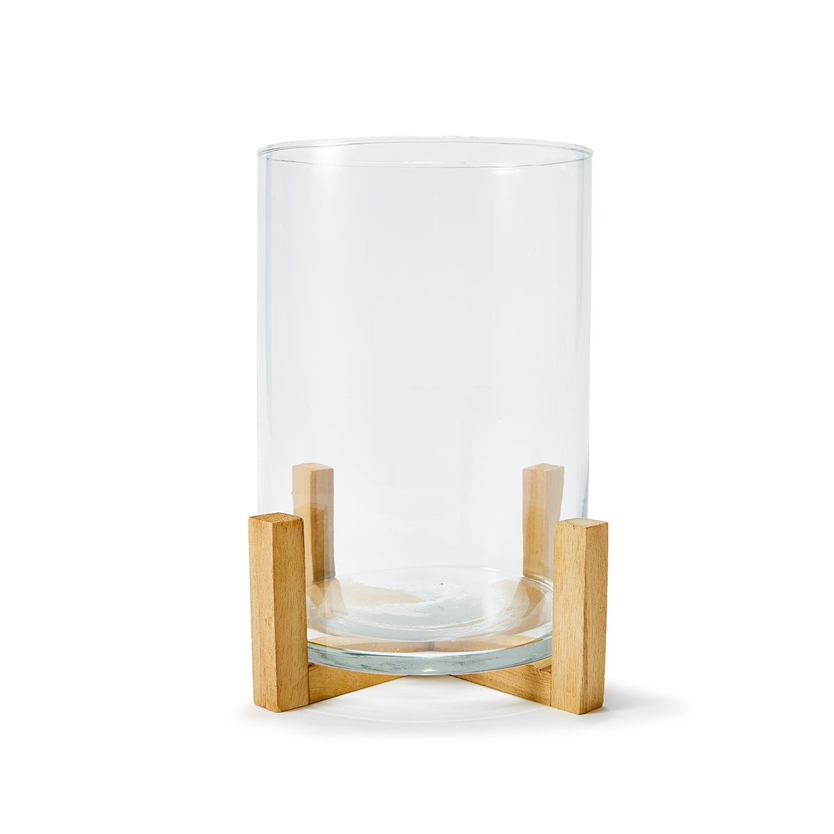 Glass Pillar Holder on Stand