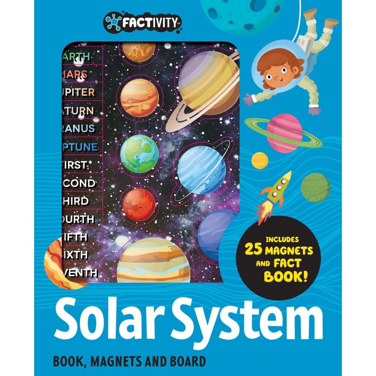 Factivity: Solar System Book, Magnets and Board - Book