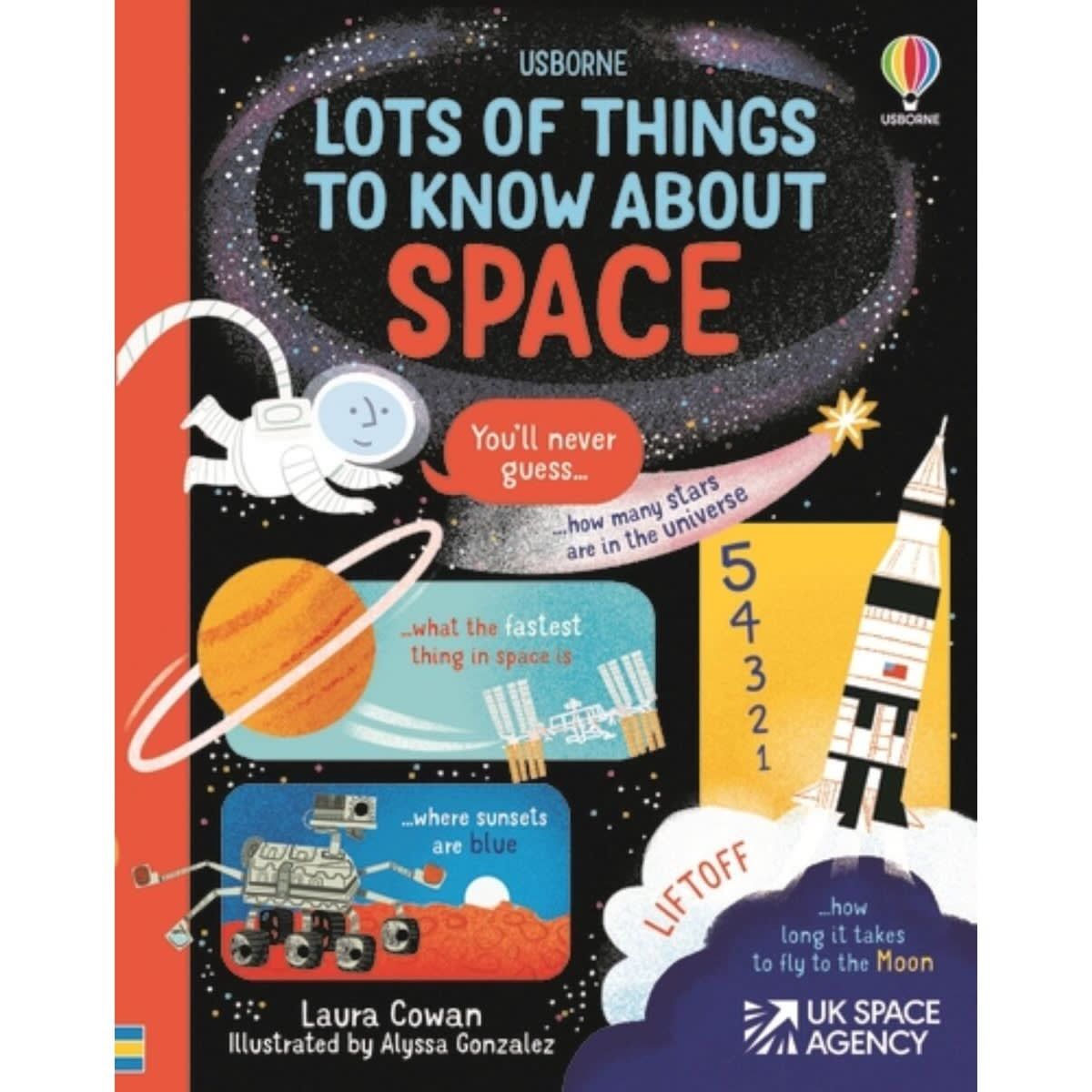 Usborne Lots of Things to Know About Space by Laura Cowan - Book