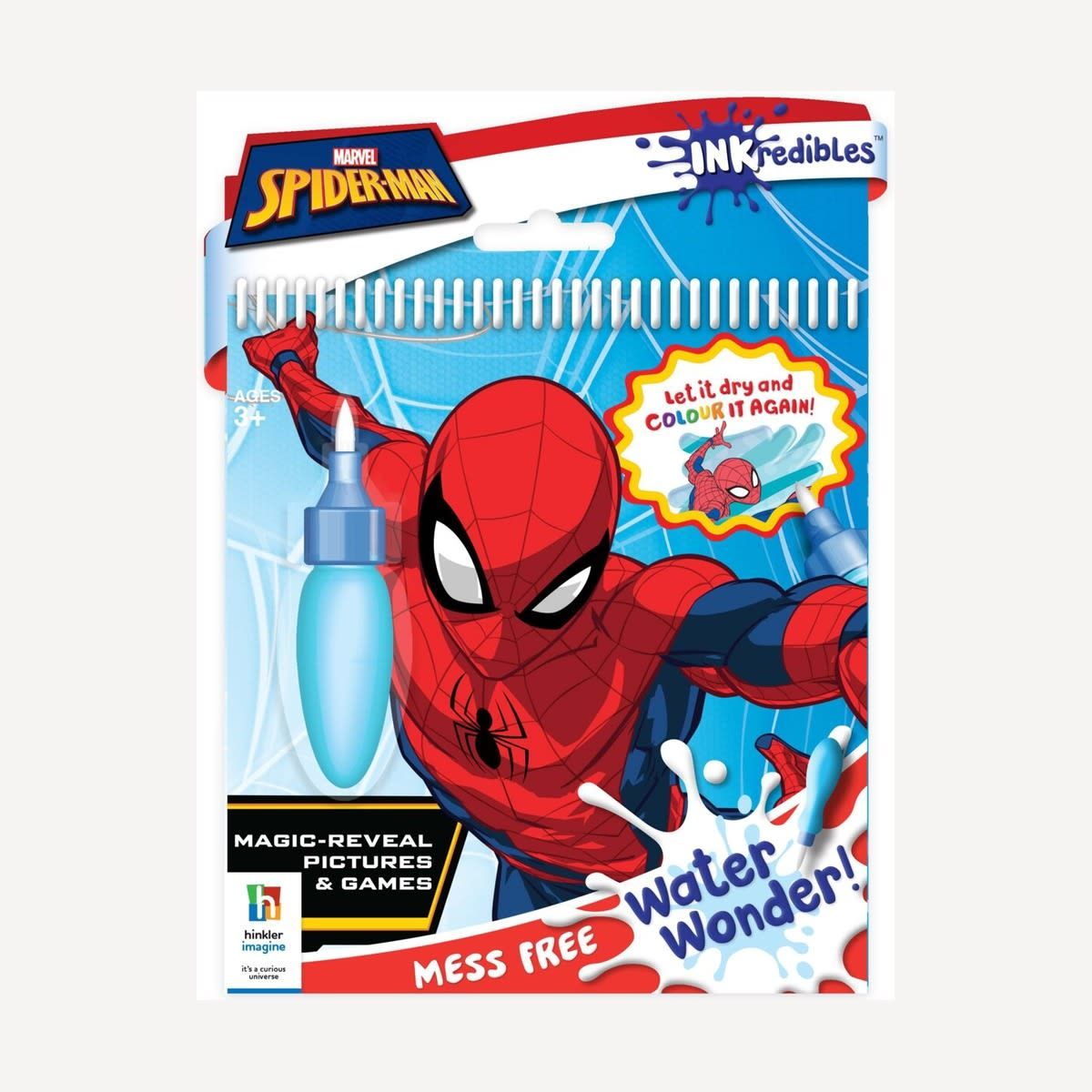 INKredibles Marvel Spider-Man Water Wonder - Book