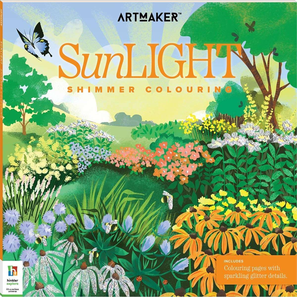 Art Maker Sunlight Shimmer Colouring Book