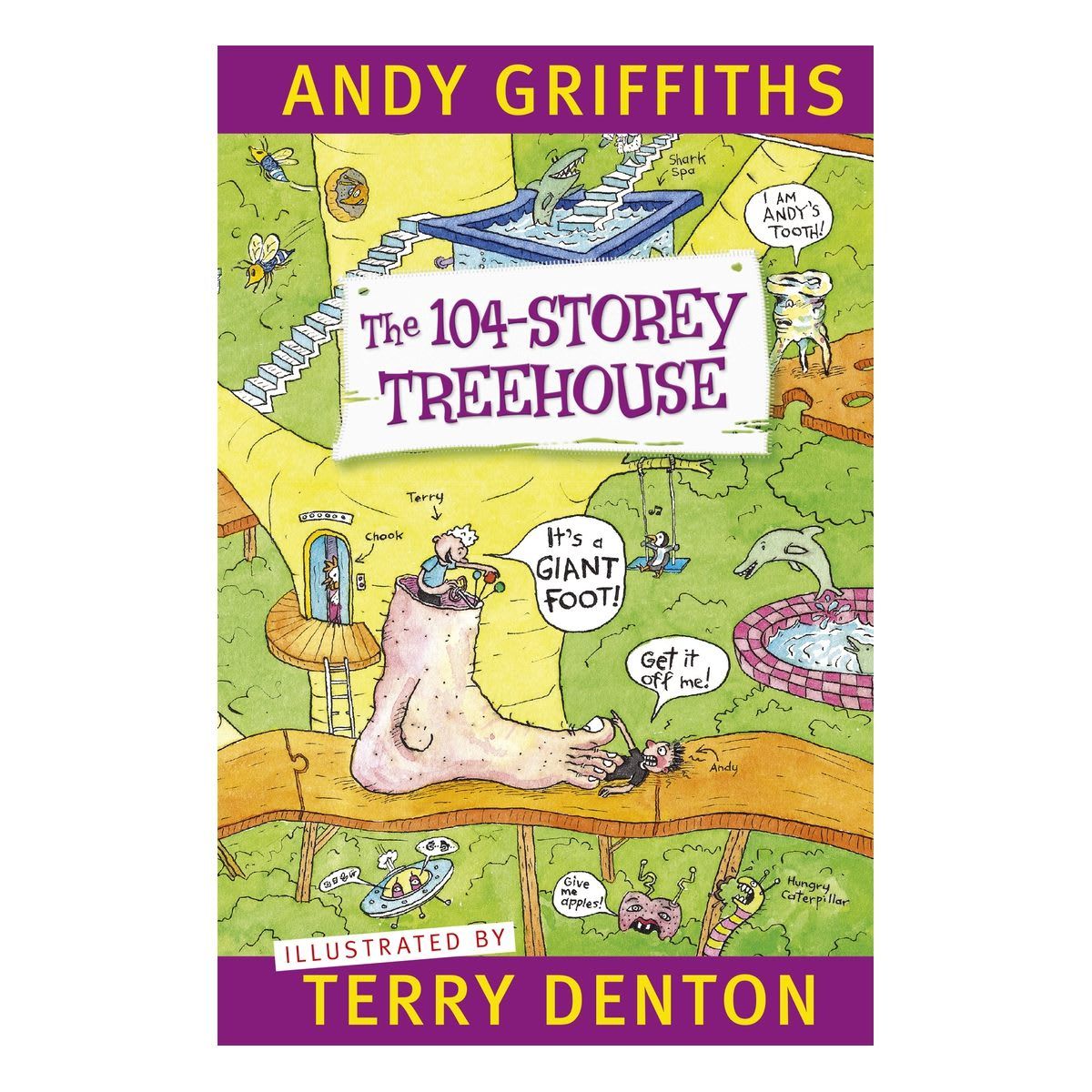 The 104-Storey Treehouse by Andy Griffiths - Book
