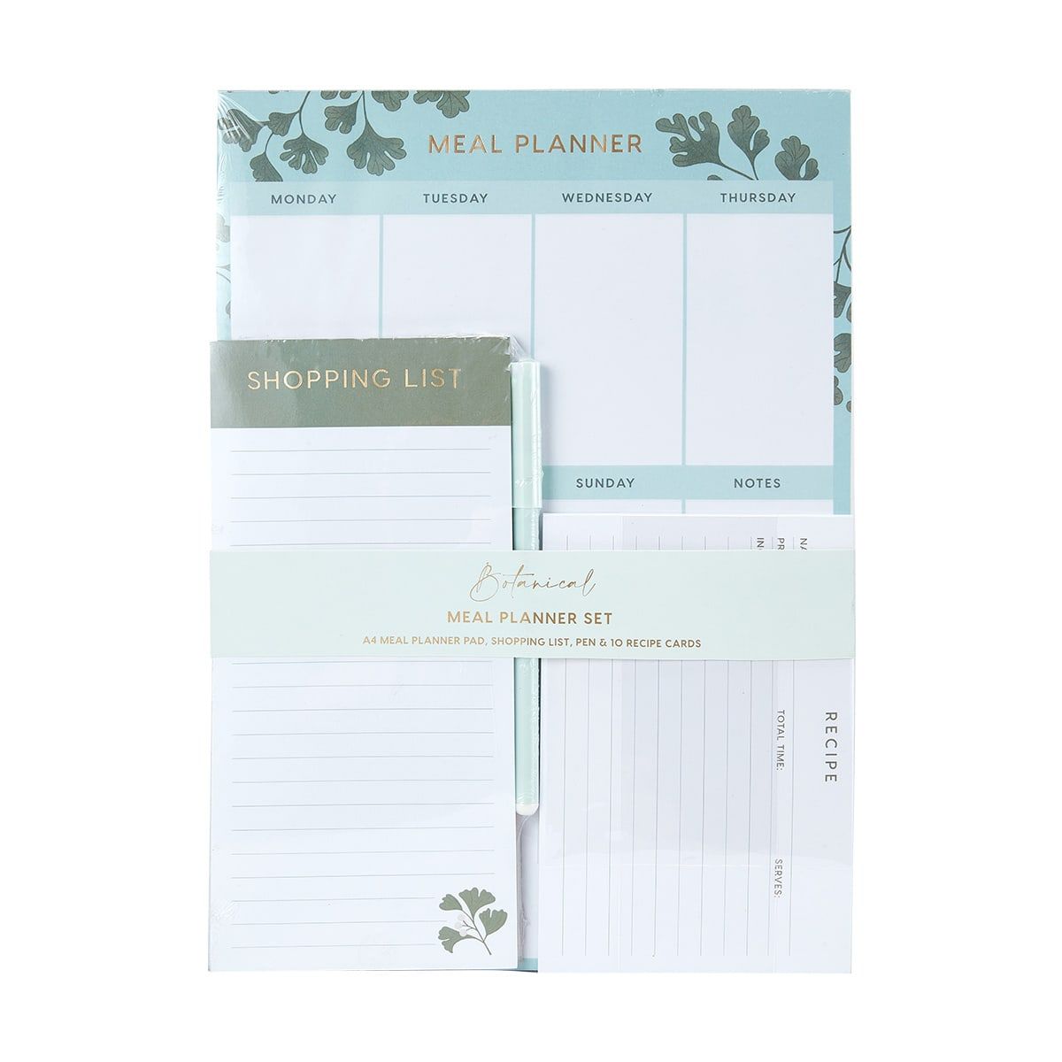 4 Piece Meal Planning Set