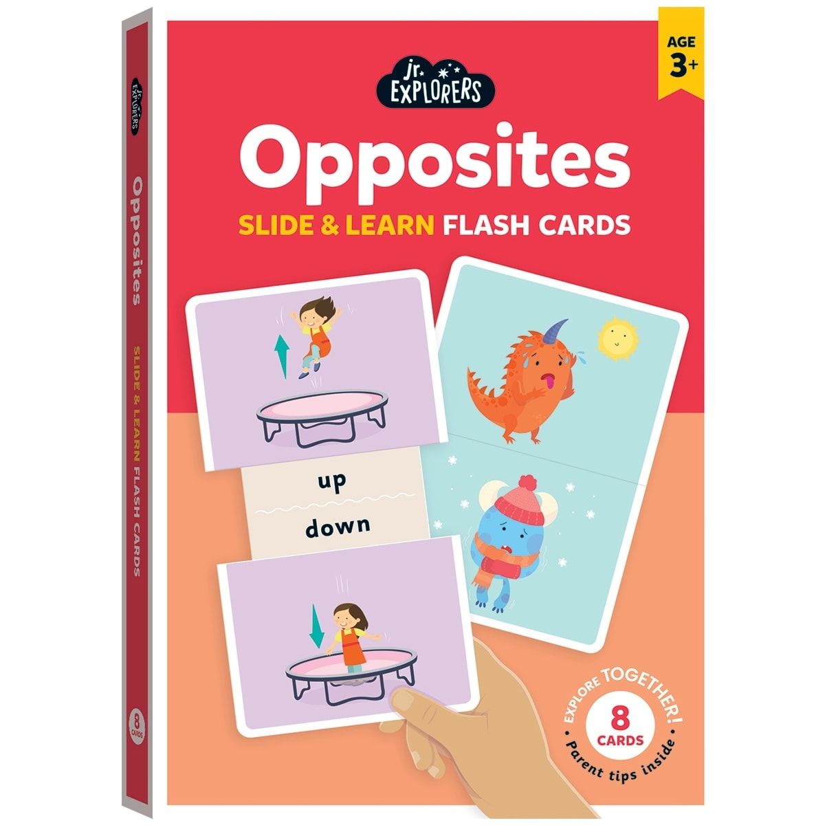 Slide & Learn Flash Cards - Opposites