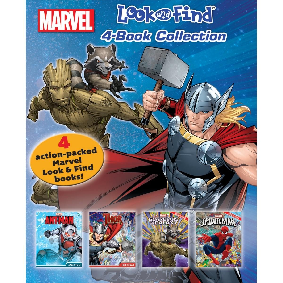 Marvel: Look & Find 4-Book Collection - Book