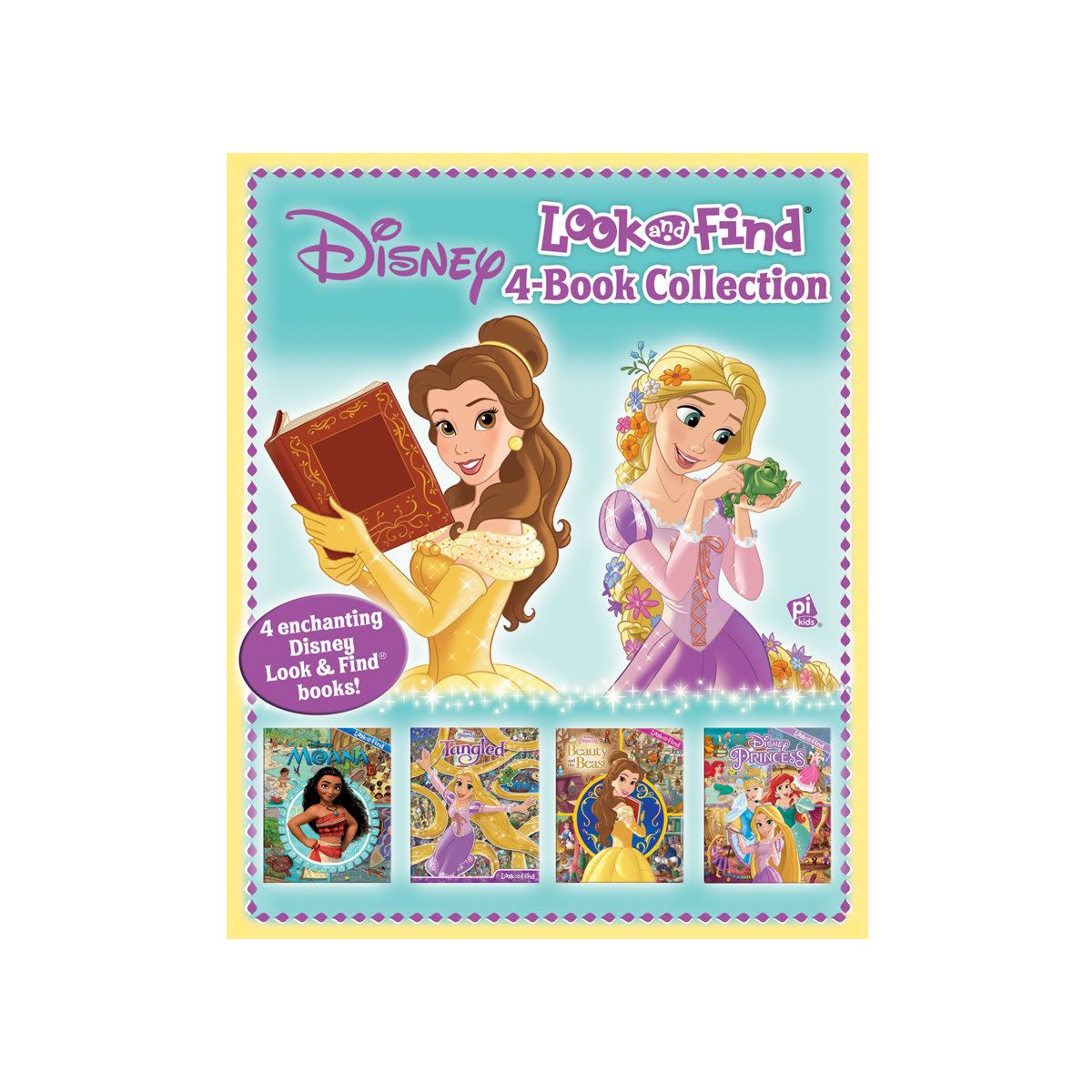 Disney: Look & Find 4-Book Collection - Book