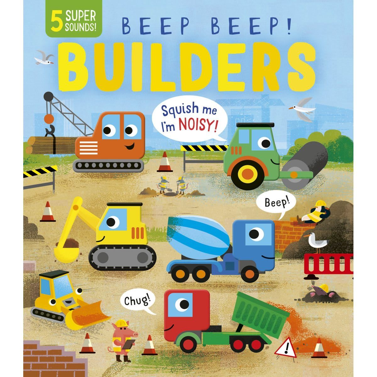 Beep Beep! Builders by Becky Davies - Book