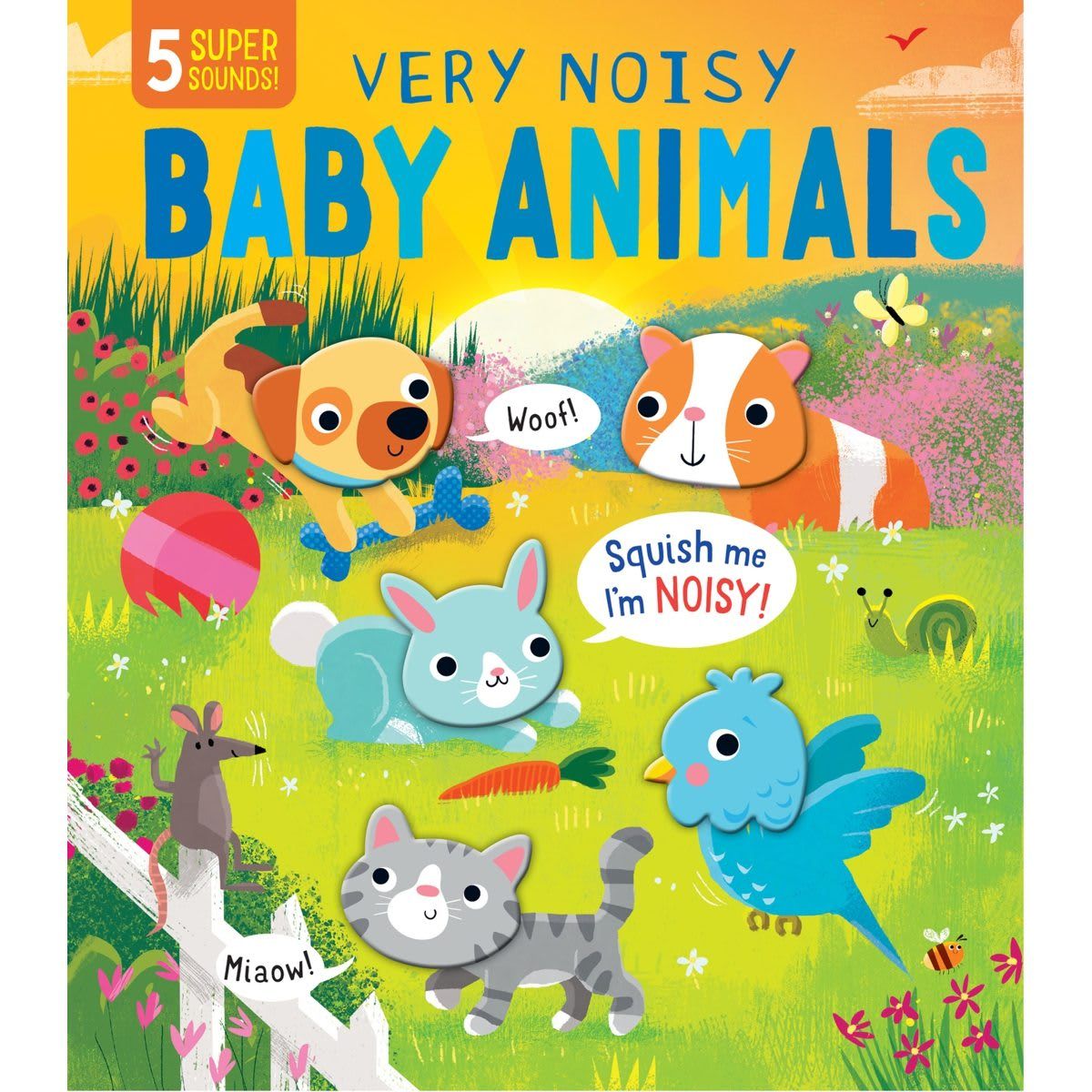 Very Noisy Baby Animals - Book