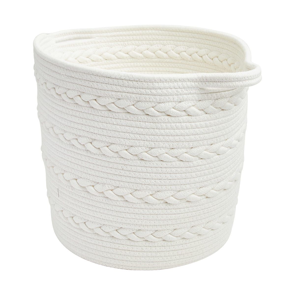 Round Braid Rope Basket