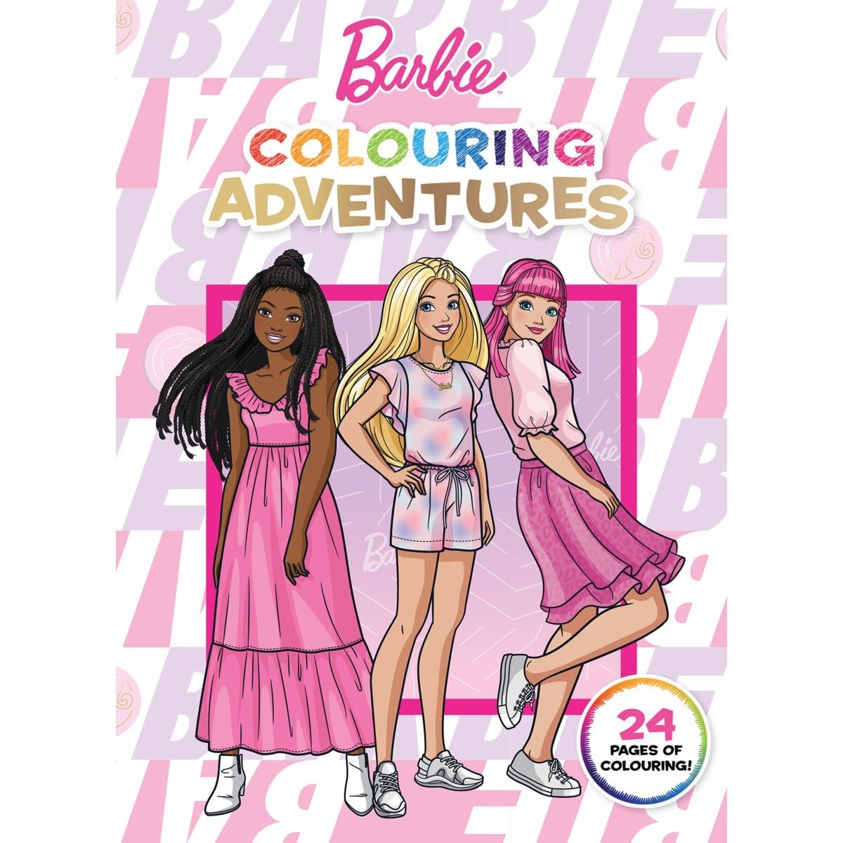 Barbie Colouring Adventures - Book