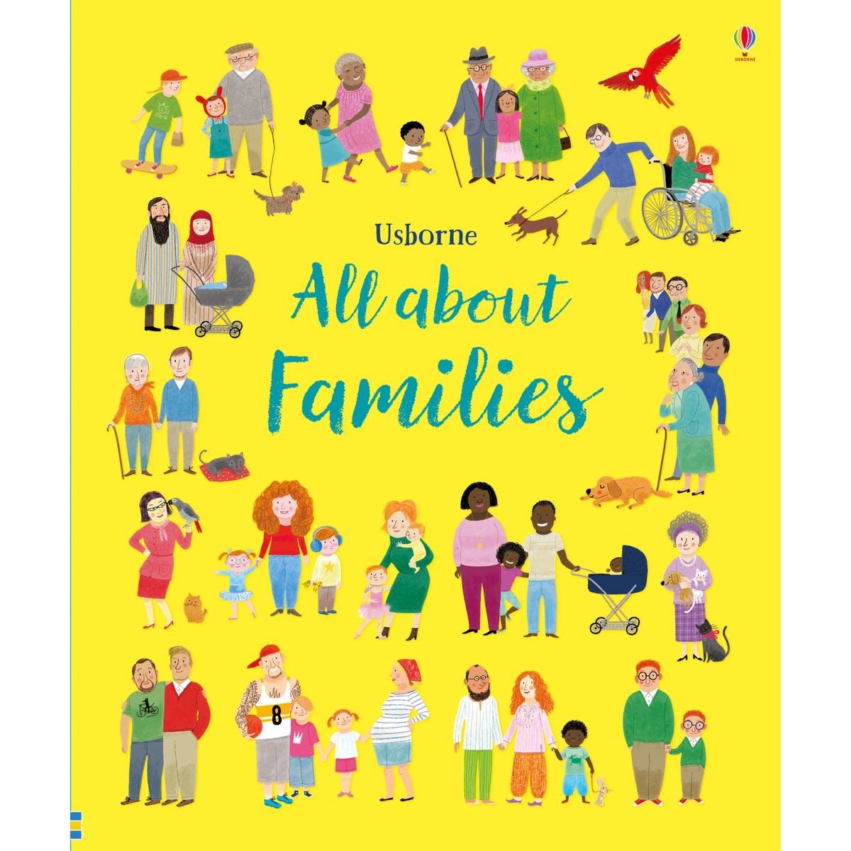 Usborne All About Families by Felicity Brooks - Book