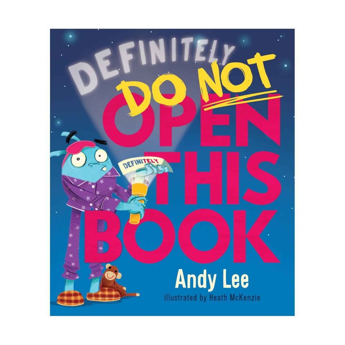 Definitely Do Not Open This Book by Andy Lee - Book