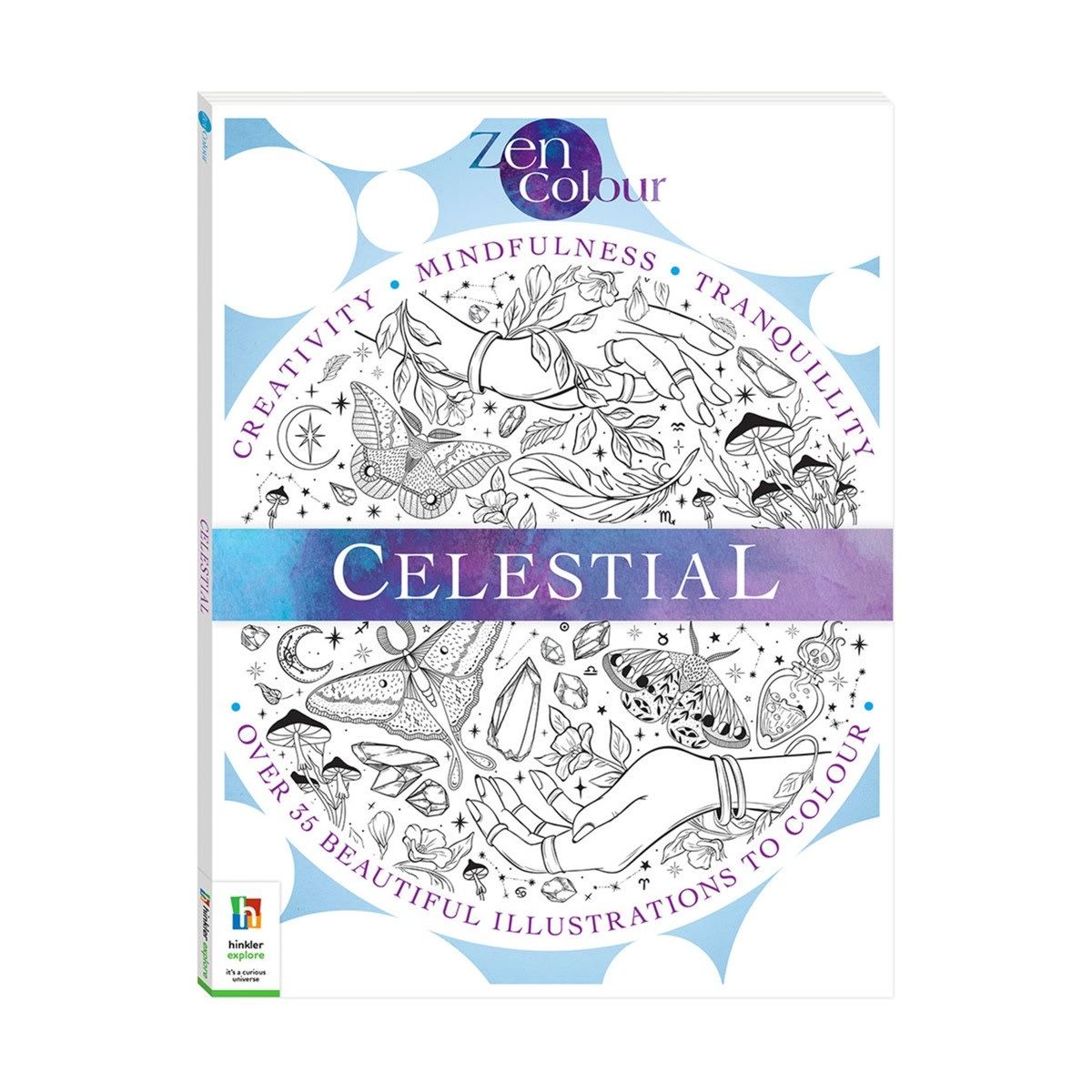 Zen Colour Celestial Colouring Book